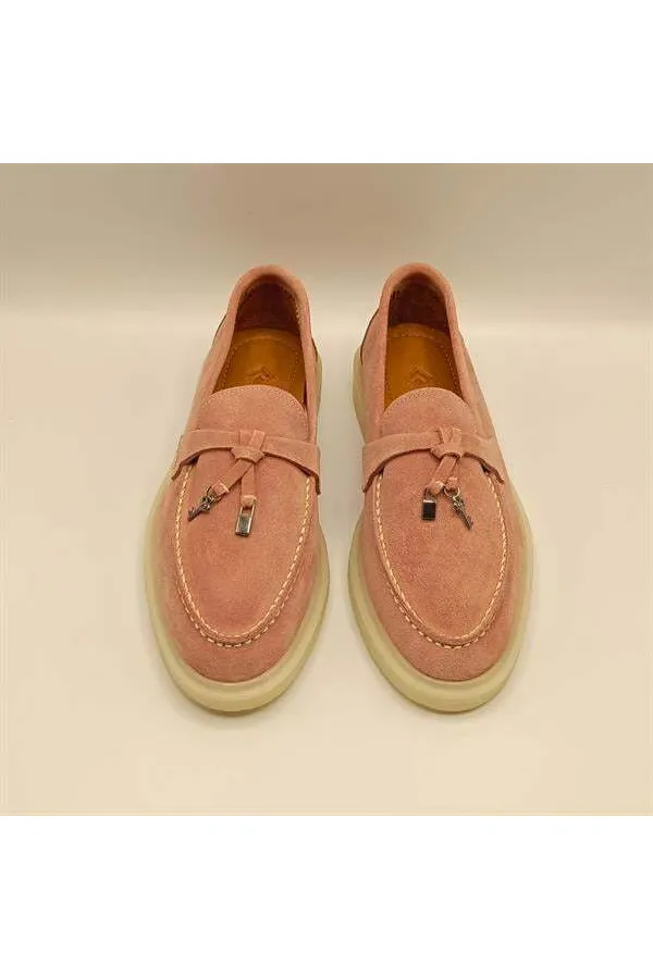 Etna Powder Suede Women's Loafer Shoes