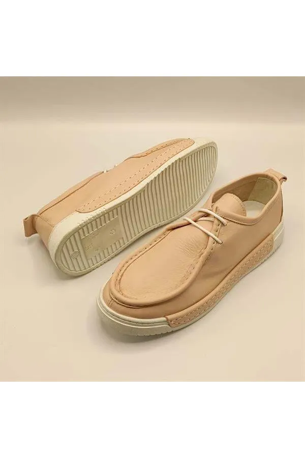 Emma Pudra Deri Kadın Casual  Ayakkabı