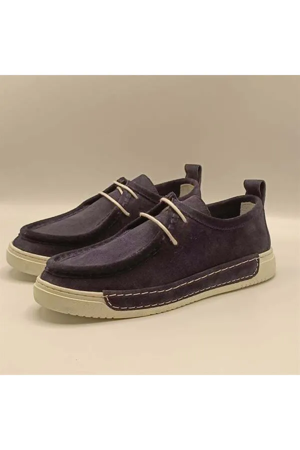 Emma Lacivert Süet Günlük  Kadın Ayakkabı