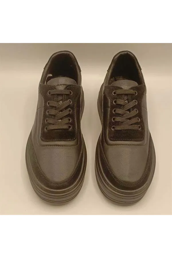 Baskets en cuir noir Lena pour femme, une exclusivité Ametist – Un confort optimal en toutes saisons