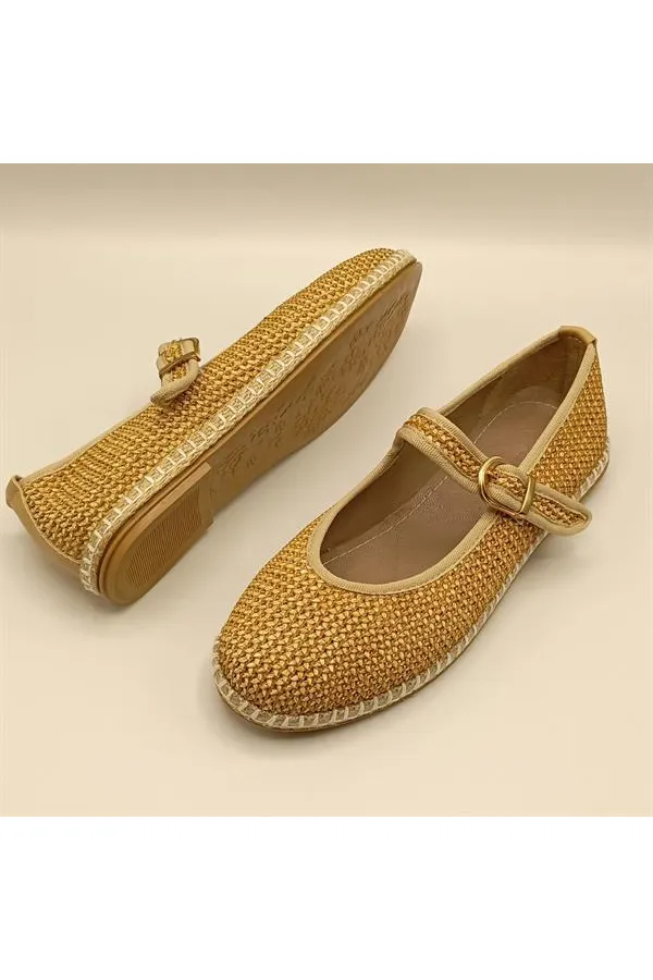 Ballerines naturelles Lotus