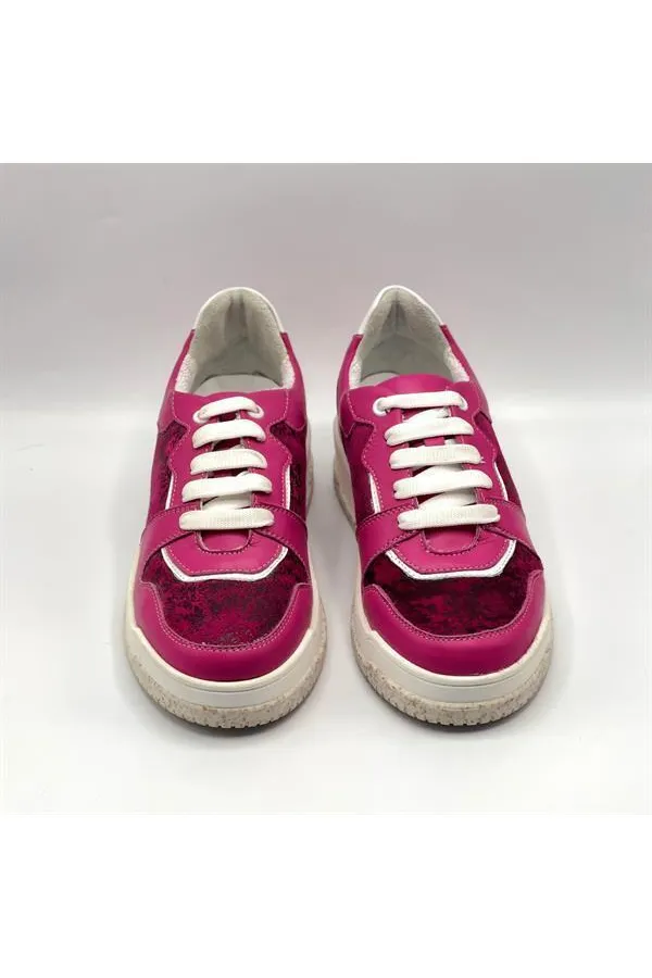 Pia Pink – Women's Genuine Leather Sneaker