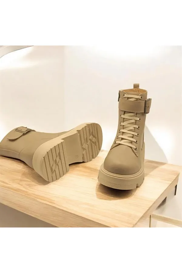 Belfast Mink Leather Women's Boots