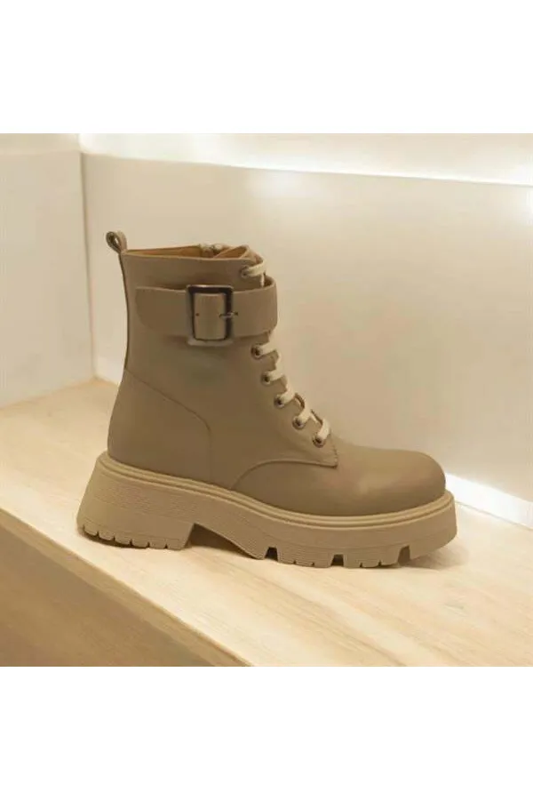 Belfast Mink Leather Women's Boots