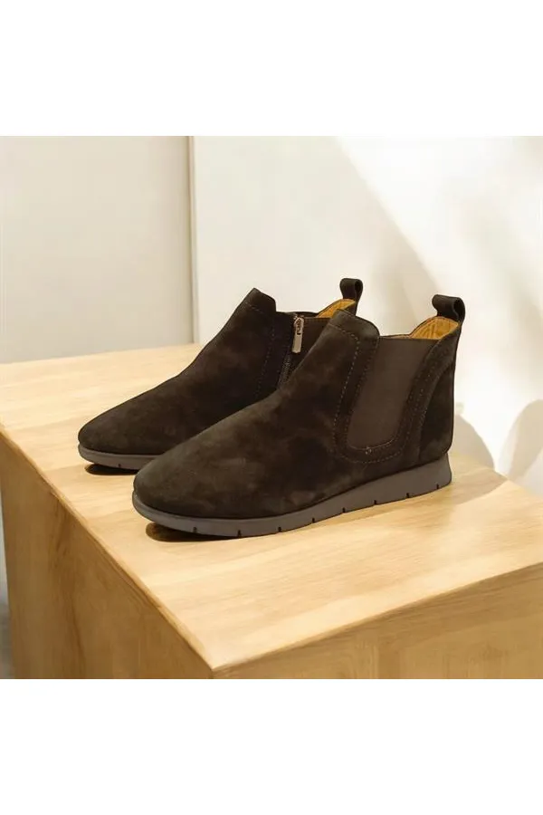 Bottes Arya en cuir noir pour femmes