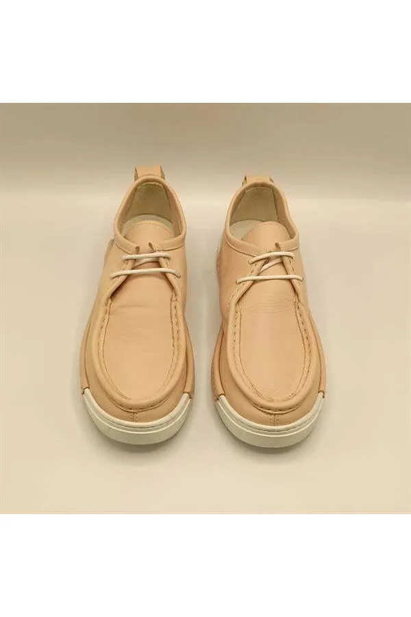 Emma Pudra Deri Kadın Casual  Ayakkabı