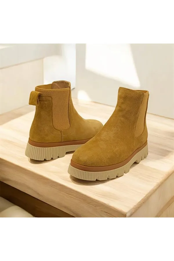 Scorpion Camel Suede Women's Chelsea Boots