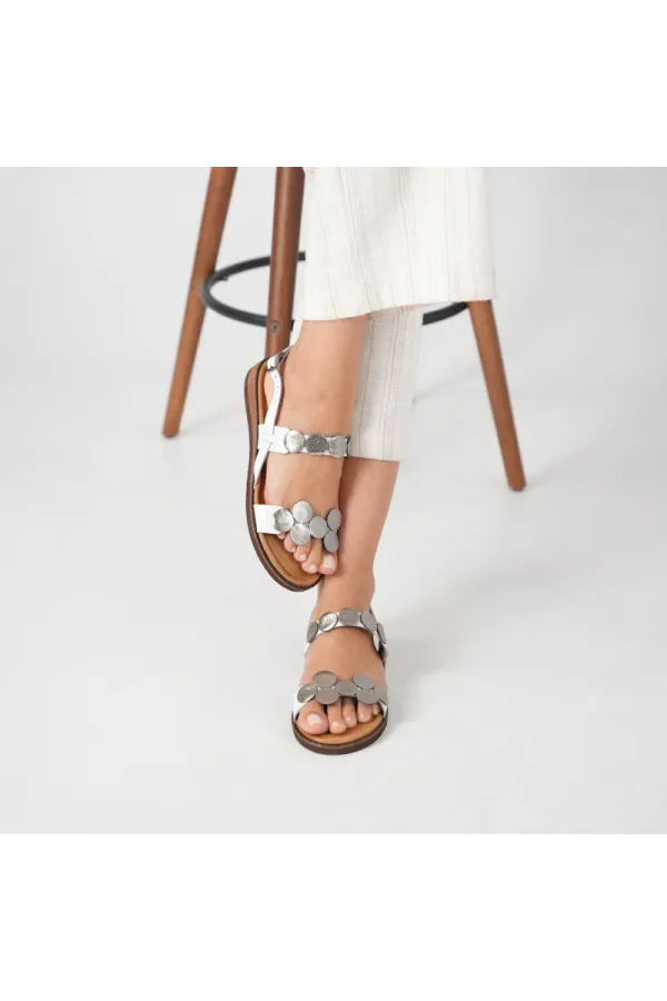 Helen Eva Sole Leather Women's Sandals