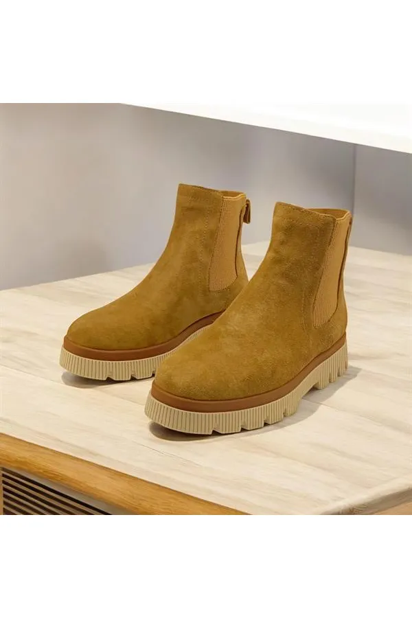 Scorpion Camel Suede Women's Chelsea Boots