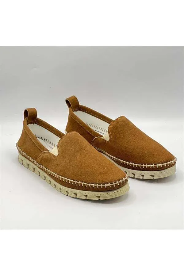 Flex Taba Süet Kadın Loafer