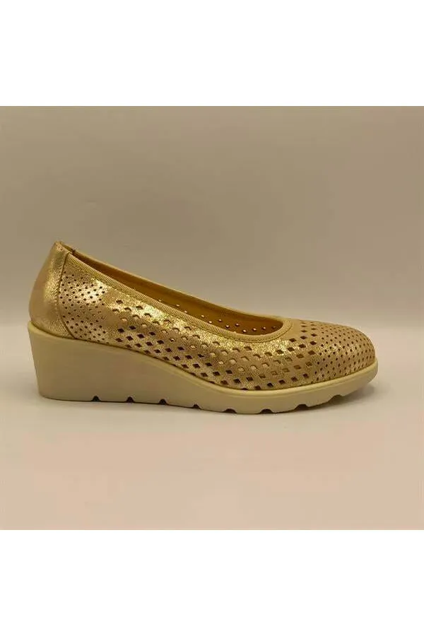Gredel Gold Casual Women's Shoes