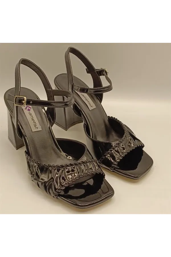 Sandales à talons Cadis noires