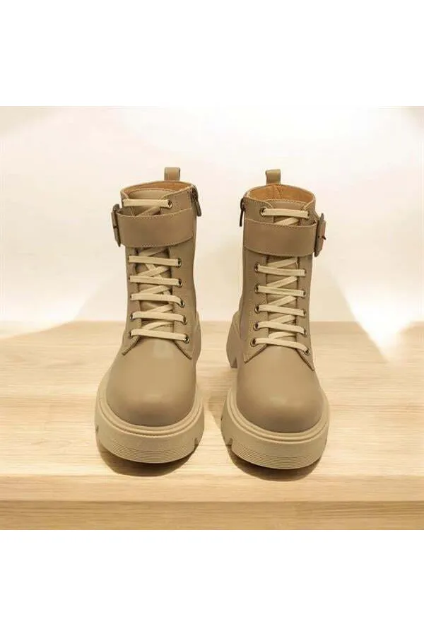 Belfast Mink Leather Women's Boots