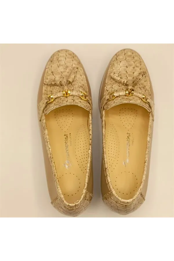 Lexi Beige Casual Women's Shoes | Genuine Leather, Comfortable Sole | Handcrafted