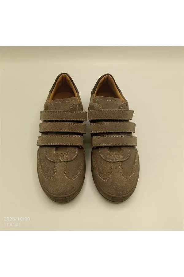 Faye Vizon Süet Kadın Cırtlı Sneaker