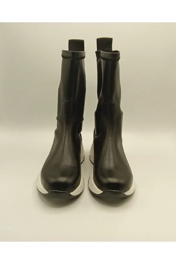 Stretch Kadın Streç Bot – 27 cm Uzunluk, Termolight Kaymaz Taban, 5 cm Taban