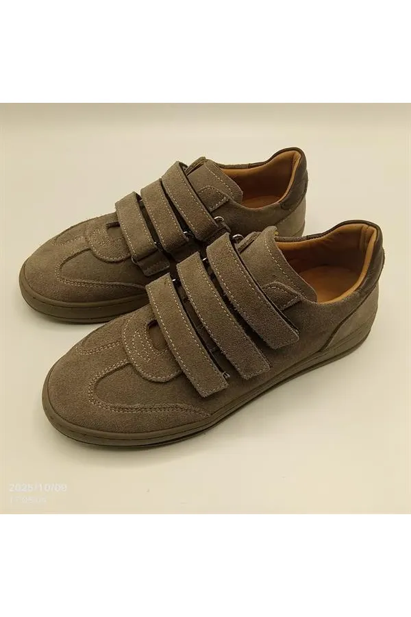 Faye Vizon Süet Kadın Cırtlı Sneaker