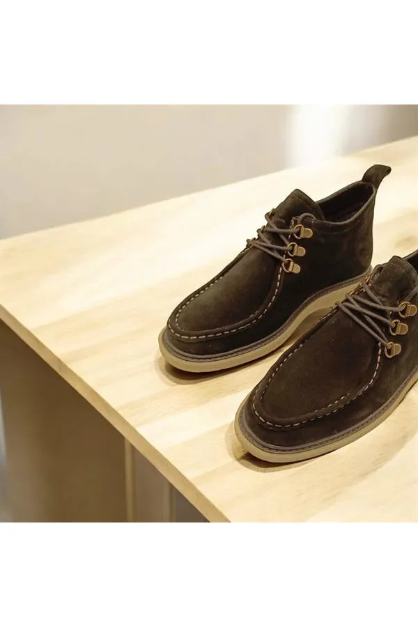 Bianca Siyah Süet Kadın Bot