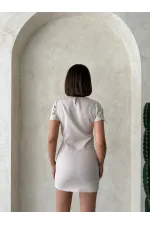 Dantel Bluz - Taş | Topshow