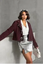 Veste Ionized Wholesale - Rouge bordeaux | TOPSHOW | F1822