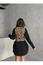 Toptan Yelek - Vizon Siyah | TOPSHOW | F1699