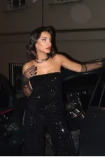 Chemisier bustier Topshow avec fermeture éclair au dos - Noir | F2056