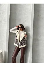 Plush Wholesale Vest - Leopard D2 | TOPSHOW | F1828