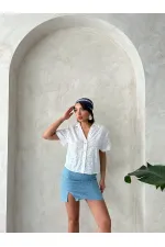 Brode Gömlek - Krem Topshow