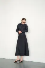 Wholesale Denim Shirts - Navy Blue | F2086 - Topshow