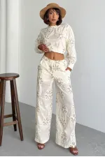 Süzüneli Pantolon - Desen 1 | Topshow | F1950