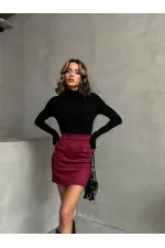 Cepli Toptan Etek - Bordo | TOPSHOW | F1572