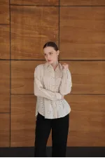 Chemises en velours côtelé en gros - Pierre | F2079 - Topshow