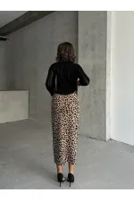 Jupe en gros - Vison noir | TOPSHOW | F1665