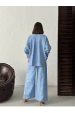 Nakışlı Toptan Gömlek - | Topshow | F1899