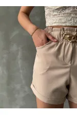 Short en gros Topshow Stone Belt Top Ring Pocket