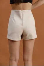 Taş Detaylı Mini Toptan Etek - Taş | TOPSHOW | F1386