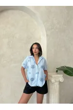 Brode Gömlek - Mavi | Topshow