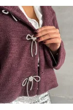 Veste Ionized Wholesale - Rouge bordeaux | TOPSHOW | F1822