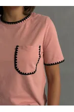 T-shirt Topshow Powder Shepherd cousu en gros