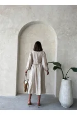 Nakışlı Toptan Etek - Taş | Topshow | F1901