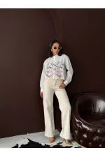 Chemises brodées pour femmes en gros – Style bohème chic – JAUNE DSN2