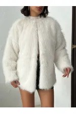 Peluş Toptan Kaban - Açık Taş | TOPSHOW | F1608