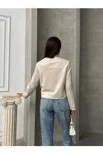 Veste en daim à poches en gros - Pierre | TOPSHOW | F1800