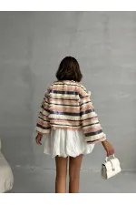 Blouse tie-dye en gros - Rose | TOPSHOW | F1731