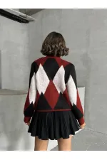 K- Triko Toptan Kazak - Bordo | TOPSHOW | K-172