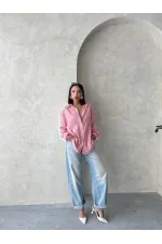 Önden Bağlamalı Nakışlı Vual Bluz - Sarı | Topshow | F1917