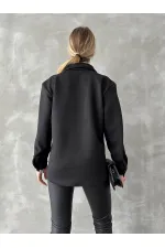 Cebi Tasli Toptan Gömlek - Siyah | TOPSHOW | F1617