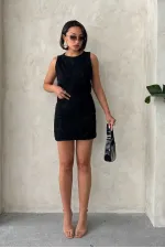 Beaded Sleeveless Wholesale Blouse - Black | Topshow