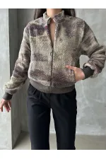 Manteau en peluche à motifs en gros - Camouflage | TOPSHOW | F1129