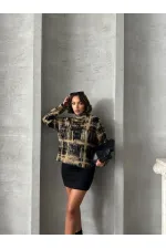 Wholesale Skirt with Pockets - Tan | TOPSHOW | F1572